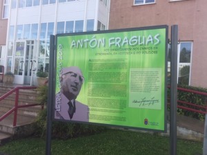Panel na Casa da Cultura Antón Fraguas - res baixa
