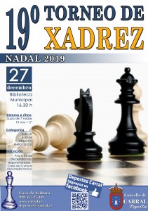 Cartel Torneo Xadrez_Nadal 2019