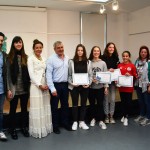 Alumnos do IES reciben premios polos seus carteis dedicados ás mulleres a historia