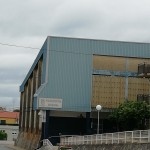 FOTO CARRAL-El Concello saca a licitación la obra para renovar la cubierta del pabellón del Vicente Otero Valcárcel
